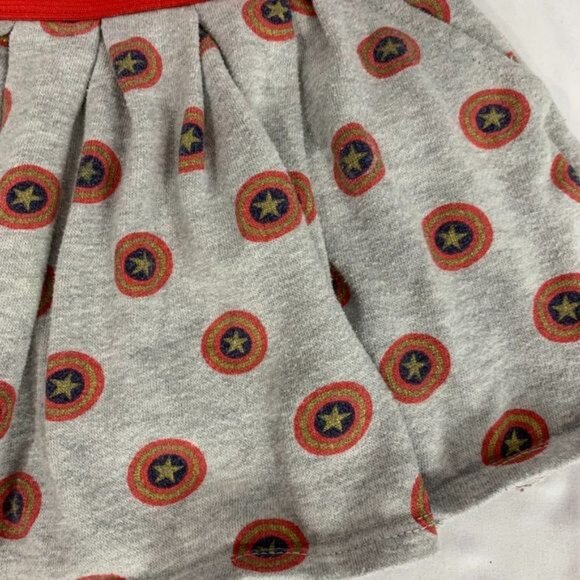 Marvel Captain America Skirt For Kids Size 6X - Picture 2 of 5